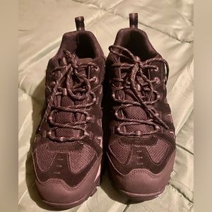 Mens Propel Black Sneakers Leather uppers